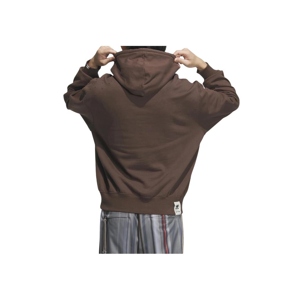 adidas Коричневые топы унисекс с капюшоном X Song for the Mute IY9519
