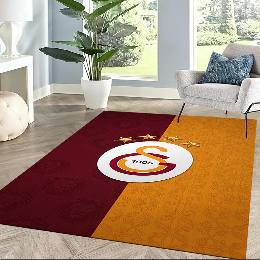 Galatasaray 176 Carpet Suitable for Decorate room Dormitory Dining Room Outdoor Anti-slip Rug Anime Office Decor