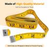 3Pcs 9.8Feet Soft Tape Measure Metric Scale Measuring Body Measuring Tape  Sewing Craft