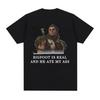 Ретро футболка Halsin Bigfoot Is Real с графическим рисунком Astarion Baldurs Gate 3 Fan Gamer футболки Y2k мужская готическая одежда футболки большого размера