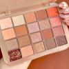 1 Pcs Nude Shiny Eye Shadow Matte Shiny Palette Durable Waterproof Mineral Powder Eye Shadow HMM