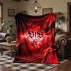 VfB Stuttgart Football Print Flannel Blanket Soft Warm Sofa Bed Throw Blanket For Home Office Bedroom