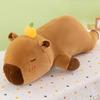 Adorable Water Capybara Plush Pillow Perfect For Cozy Bedtime Snuggles And Decor