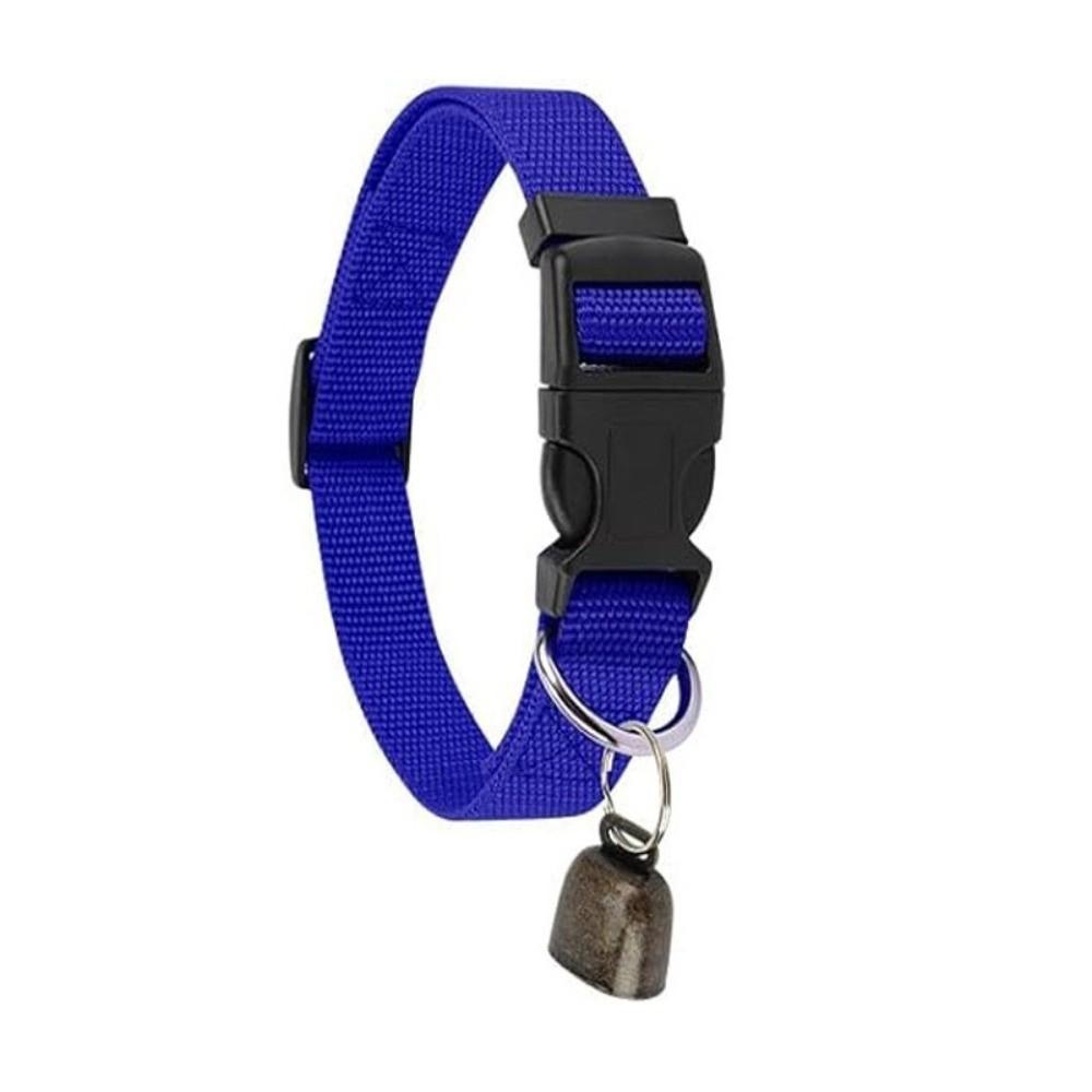 Durable Adjustable Anti-lost Pet Collar Quick Release Buckle with Bell Goat Collar Breathable Horse Collar Farm Stable