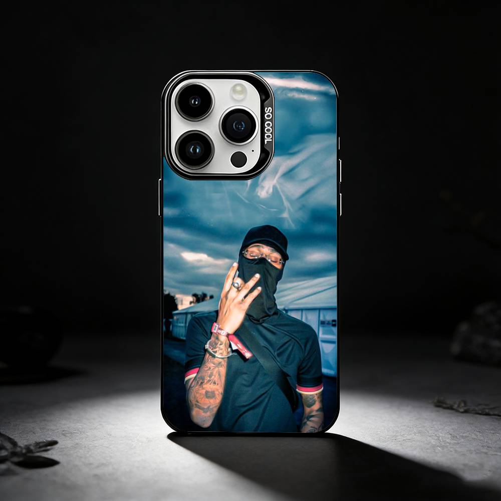 667 F-Freeze Corleone Rapper Phone Case For iPhone 17,16,15,14,13,12,11 Plus,Pro Max,XS,Colored silver phone case