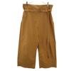 Made In Italy High Waist Wide Pants 40 Camel Women Used