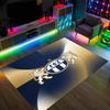 FC Zürich Design Crystal Velvet Carpet Cozy Non?Slip Printed Rug For Bedroom Living Room Entrance