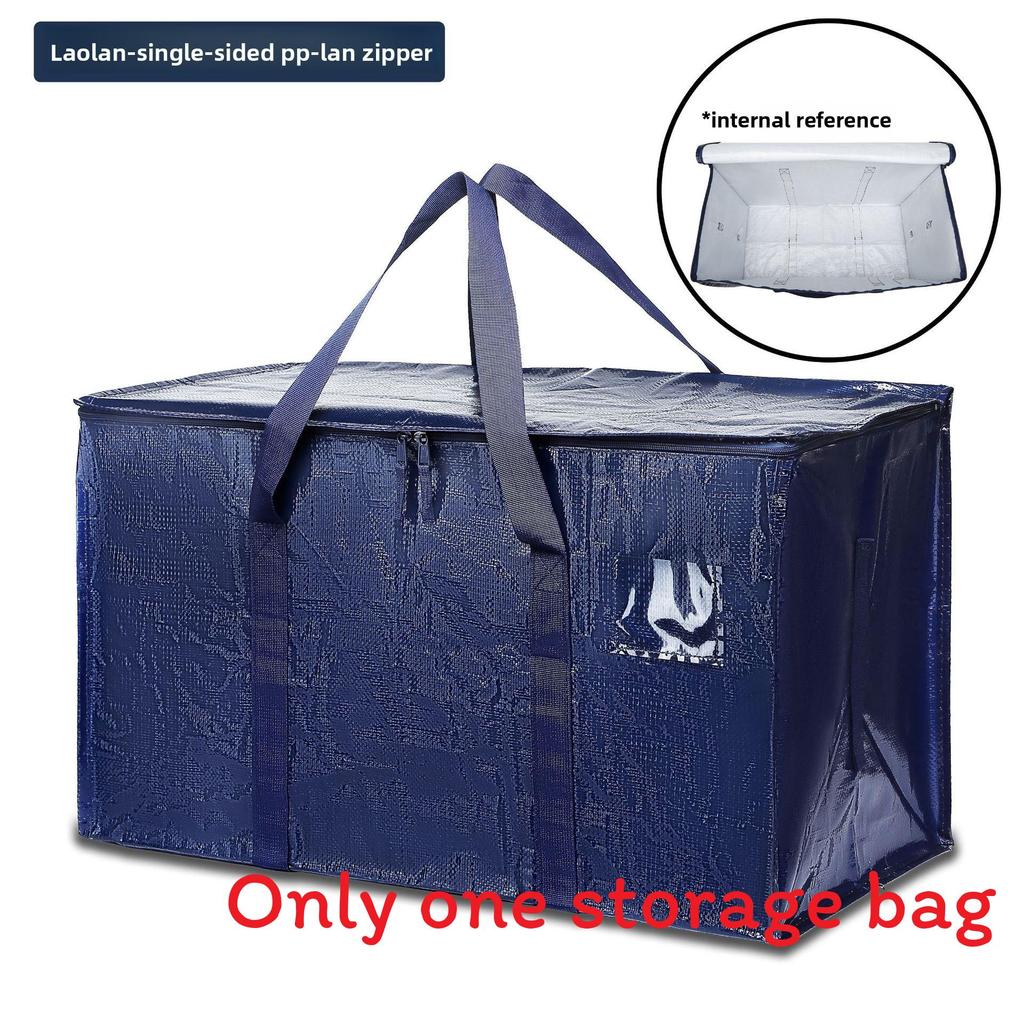 Thickened Pe Packing Bag With Foldable Design For Moving And Travel Storage