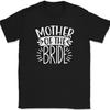 Mother of the Bride T-Shirt Wedding Party Groom Event Group Gift Text Tee