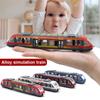 Model Metro Subway Metal Zinc Zinc Alloy Underground High Speed Rail Simulation Train Toy Diecast Train Toy
