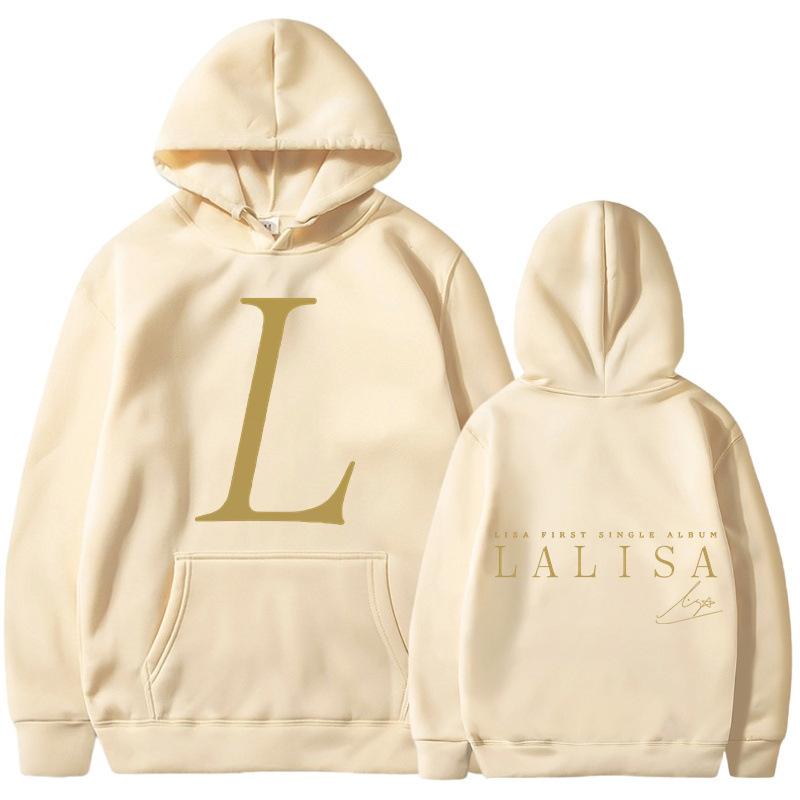 LISA SOLO дебютный альбом LALISA худи для весны, осени и зимы kpop пуловер повседневный свитер