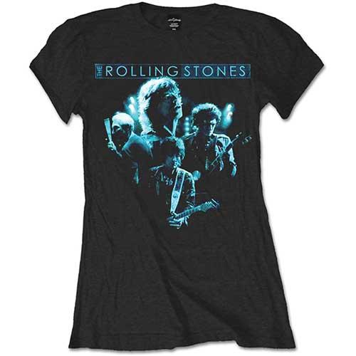The Rolling Stones Женская/дамская футболка с полосой