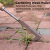 1pc Weeding Knife Artifact Root Pulling Tool Gardening Rake Root Removal Manganese Steel Hand Gripped Loosening Soil Digging Wild Vegetables