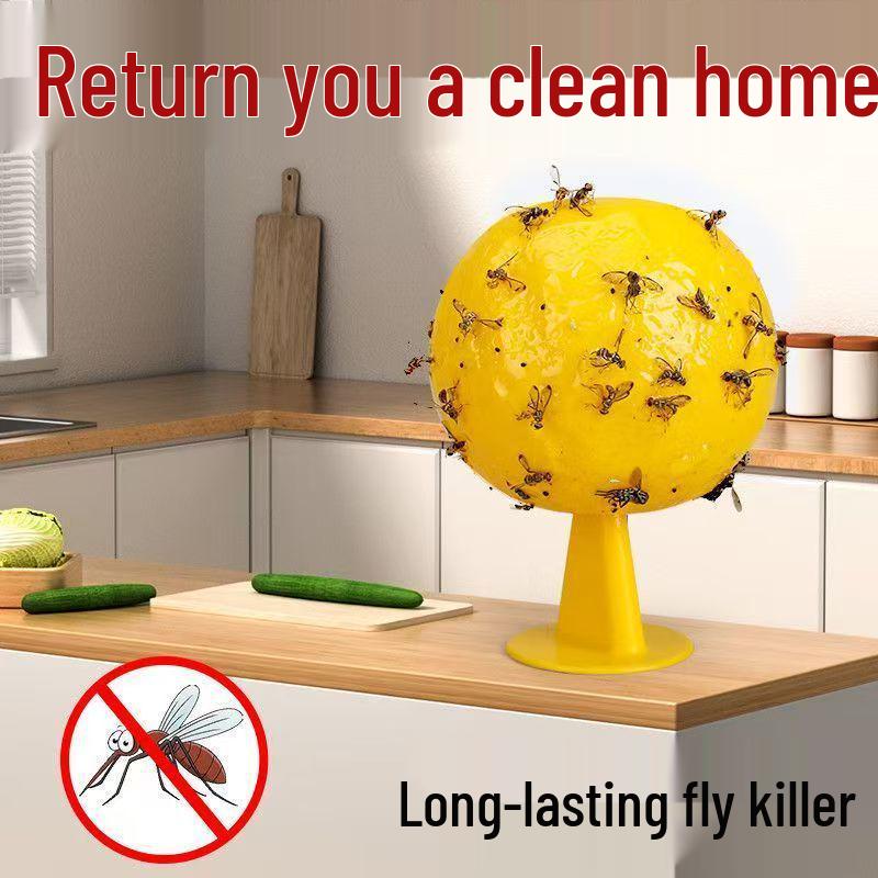 Экологичный уничтожитель комнатных мух и насекомых: Липкий шар для плодовой мушки, долговечный
