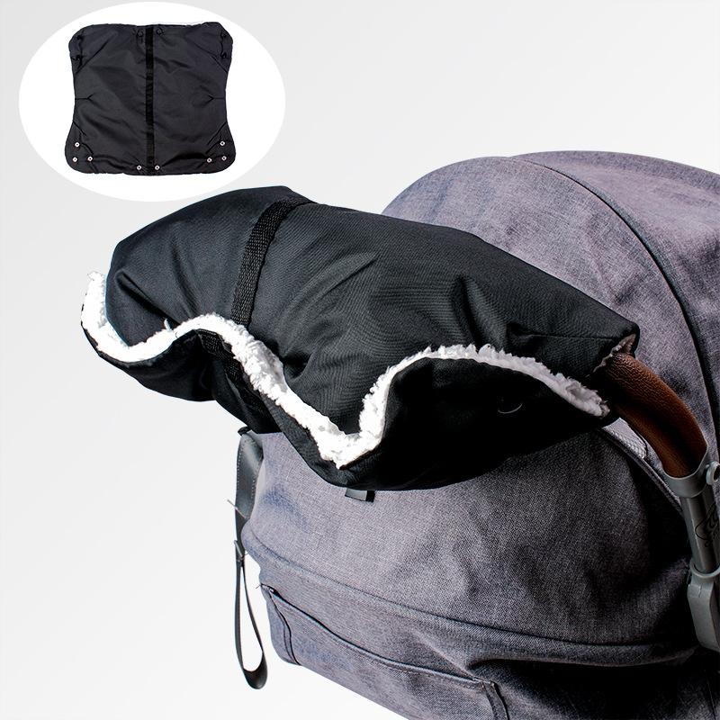 1 шт. Аксессуары для коляски Теплые перчатки для детской коляски Толстая муфта для рук на коляску Флисовая накидка для рук для детской коляски Перчатки для тележки