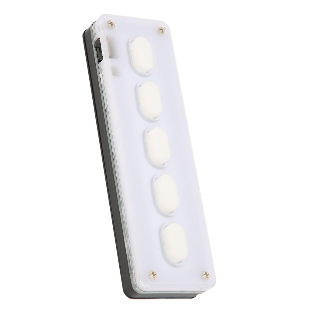 Programmable Keypad 5 Keys Wired USB Wireless Bluetooth Dual Mode Mini Silicone Mute DIY