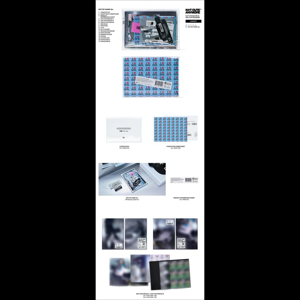 ILLIT УЖЕ НЕ МИЛО [ВЕРСИЯ НЕ МИЛО]. / НЕ МОЁ ИМЯ Вер.] + Бесплатный подарок