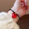 Romantic Fashion Choker Irregular Sweater Chain Spice Girls Heart Pendant Necklace  Women Gifts