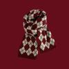 Christmas Gift Red Deer Scarf for Women, Warm and Extended Ins, Cute Student Scarf