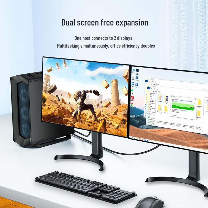 Кабель-адаптер Shanze DisplayPort 1.2 на HDMI 4K