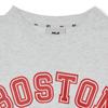 Новые толстовки MLB Boston Red Sox Унисекс Серые 3AMTV0131-43MGL