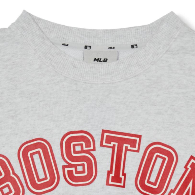 Новые толстовки MLB Boston Red Sox Унисекс Серые 3AMTV0131-43MGL