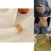 Unique Vintage Style Lace Water Drop Adjustable Copper Ring For Women Fashion Jewelry
