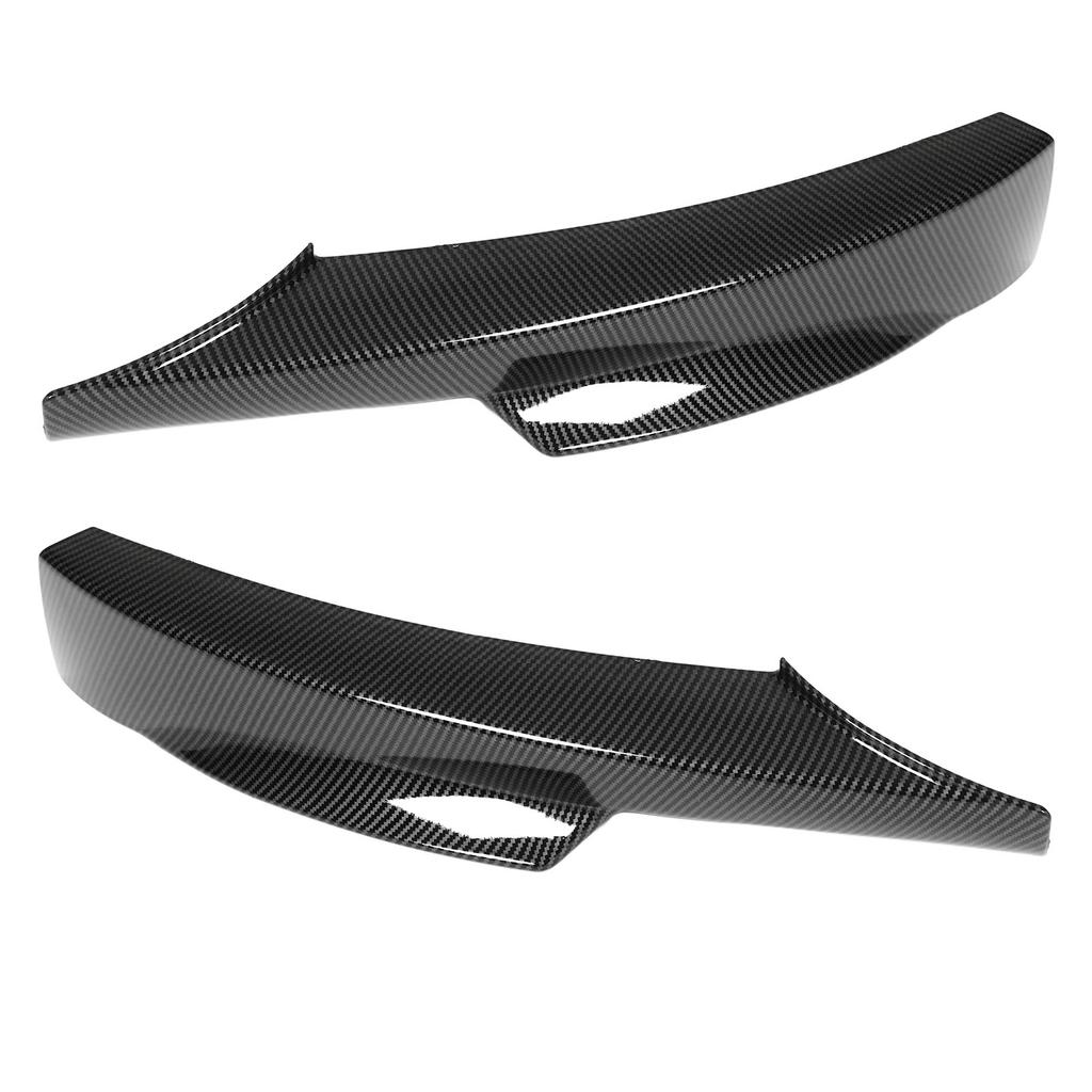 Front Bumper Lips Bumper Corner Spoiler Splitters Lower Bumper  or for E90 M Sport LCI Sedan 2009‑2012