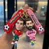 Keychain Cr7 Football Soccer Star Pendant Keyring Fans Jewelry Gift
