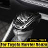Автомобильные аксессуары для Toyota Harrier Venza XU80 2020 2020 2021 2022 2023 2024 Гибридная ручка переключения передач Головка Крышка Отделка Наклейка Чехол