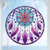 Animal Dream Catcher DIY Diamond Art Pendant Kit Diamond Painting Ornaments Diamond Painting Hanging Pendant for Wall Window