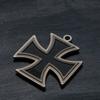 1Pcs Germany 1939 Iron Cross Zinc Alloy Badge 2Nd Class With Ribbon Cross Medal