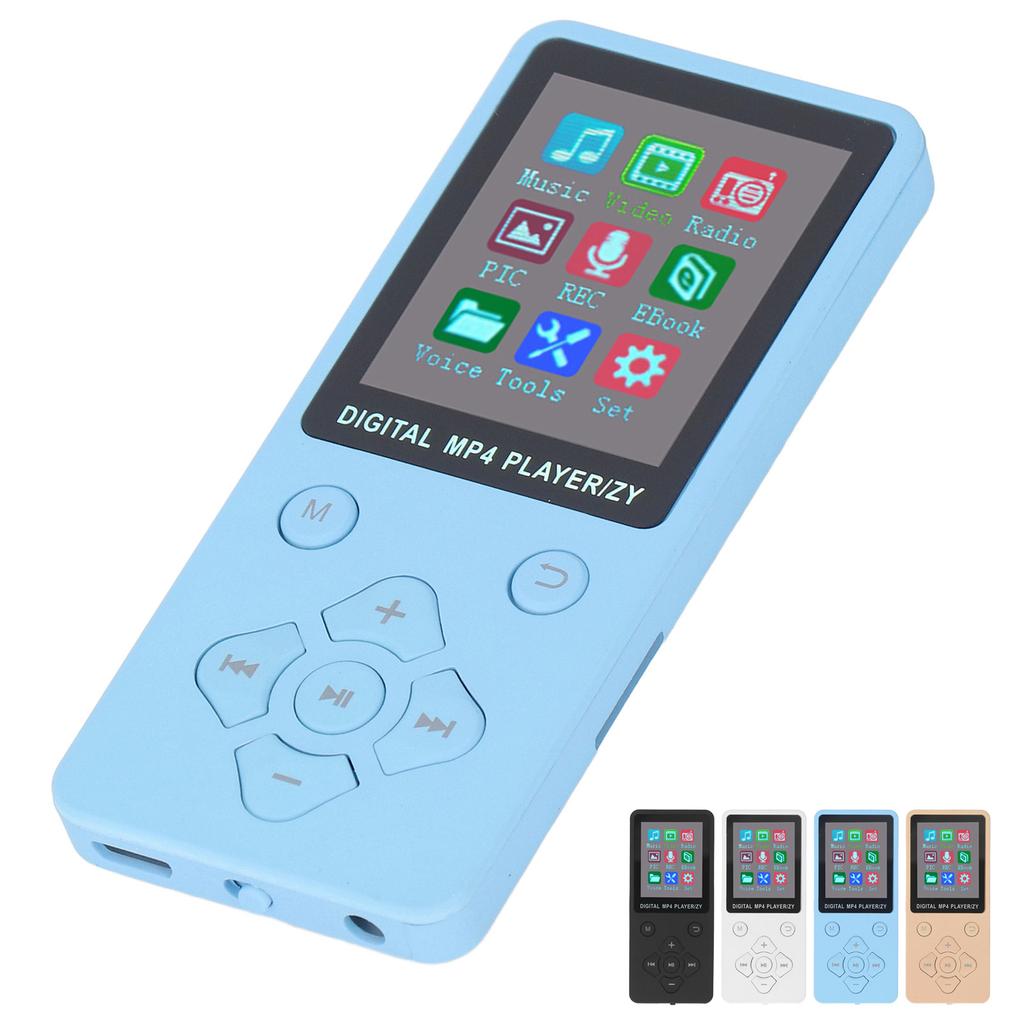 MP3 MP4 плеер Bluetooth 5.0 супер тонкий 1,8 дюймовый цветной экран 128G расширяемая память портативное видео