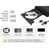 Внешний CD DVD привод, USB C Записывающее устройство Type C USB 3.0 CD DVD RAM Записывающий комбинированный привод Высокоскоростной Перезаписывающее устройство Для Ноутбука Ноутбука ПК Настольного компьютера