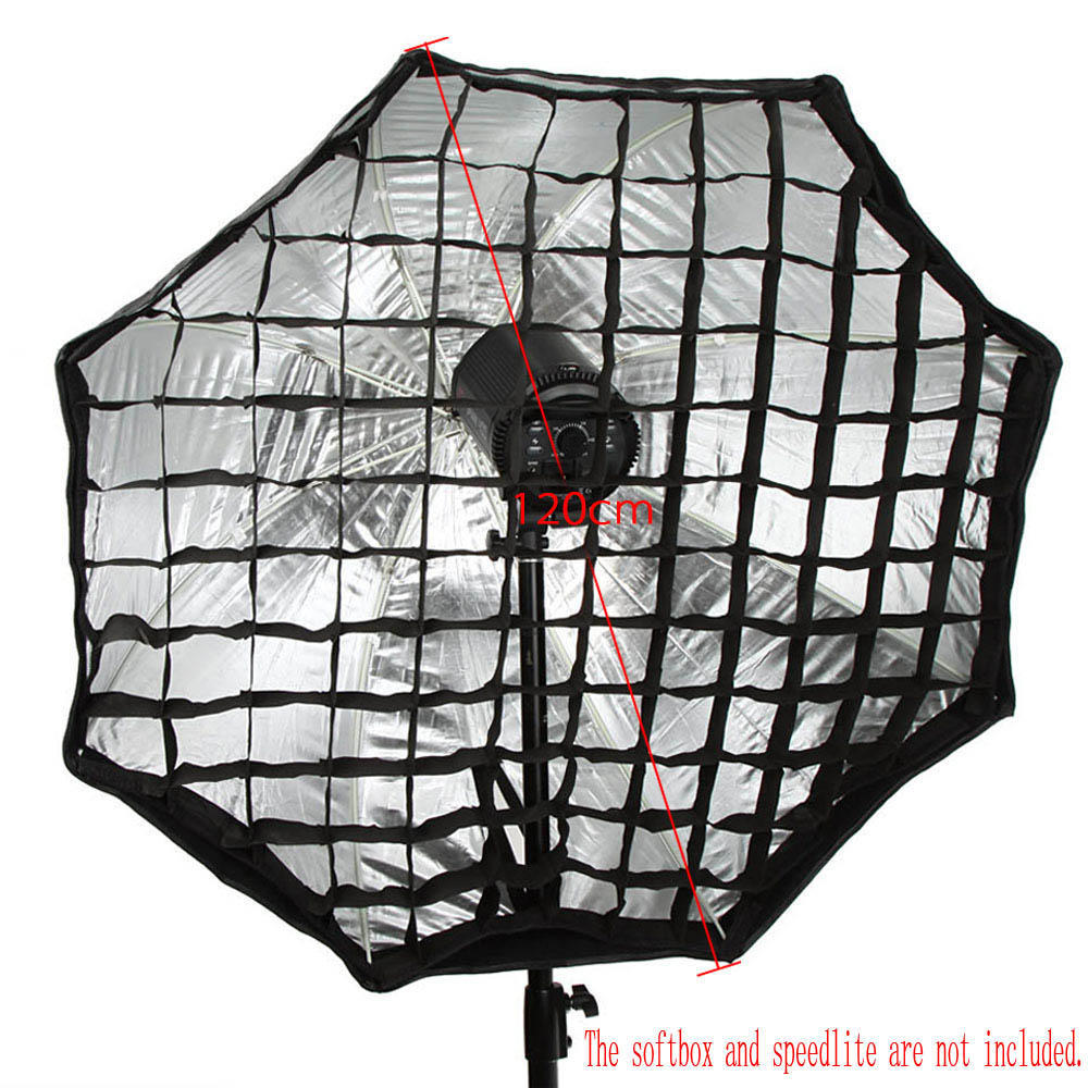 Photographic Honeycomb Grid for 120cm 47 Octagon Umbrella Softbox Studio Strobe Umbrella Softbox