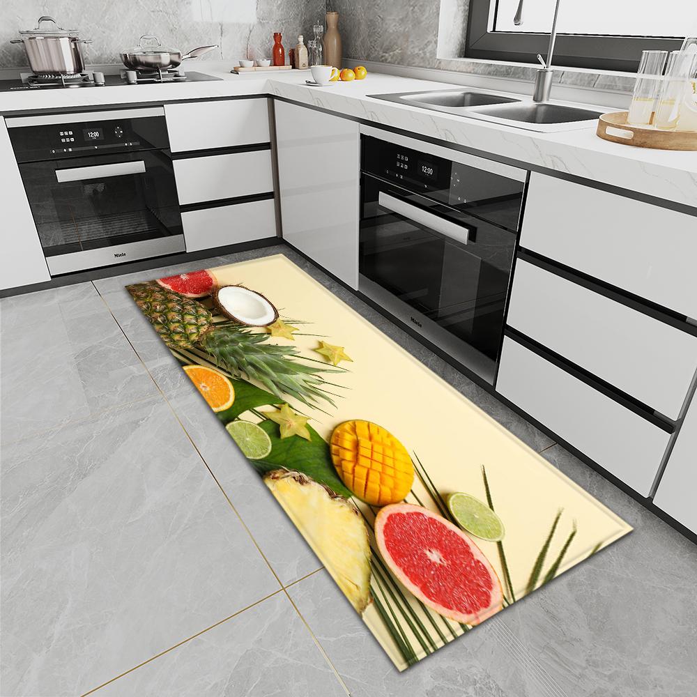 Кухонный коврик, коврик для двери, крыльца, длинный ковер для спальни, балкона, ванной комнаты, нескользящий пол, ковер для гостиной