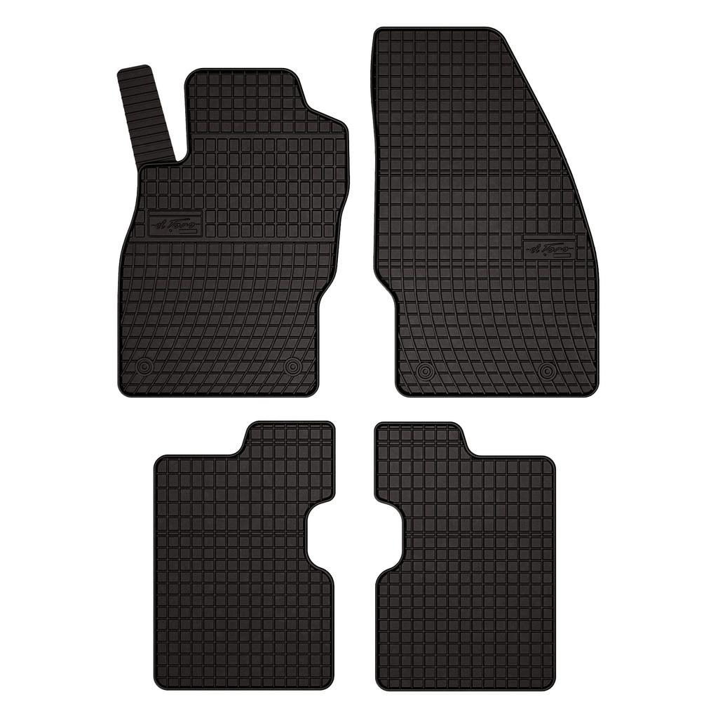 Rubber Car Floor Mats For Opel Corsa E Hatchback (2015-2020), Custom Fit