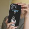 E-Eddie Van H-Halen Singer Phone Case Hard Leather For IPhone 14 13 16 Mini 15 14 11 12 Pro Max Plus Fundas