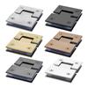 180 Degrees Door Cabinet Clip 304 Stainless Steel Showcase Clip Shower Door Hinge for Balustrade/Staircase/Handrail/Glass Holder
