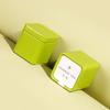 Storage Bin with Lid Dustproof Iron Mini Sturdy Loose Tea Bucket Household Supplies