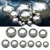 Gazing Balls Stainless Steel Chrome Hollow Ball Garden Reflective Mirror Lightweight decor