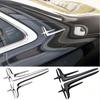 1Pairs 3D ABS Black Silver Car Side Fender Emblem Badge Sticker Decals For C200L E260L E300L E350L Accessories