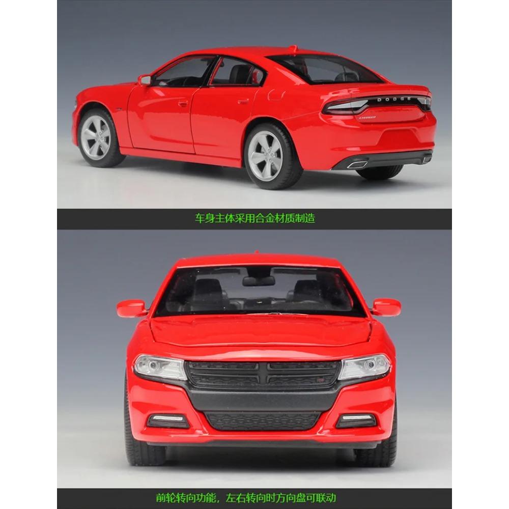 Welly 1/24 2016 Dodge Charger R/T Сплав Масштабная Модель Автомобиля Литьевой Металл Статическая Миниатюрная Модель Автомобиля Коллекция Детская Игрушка Машинка