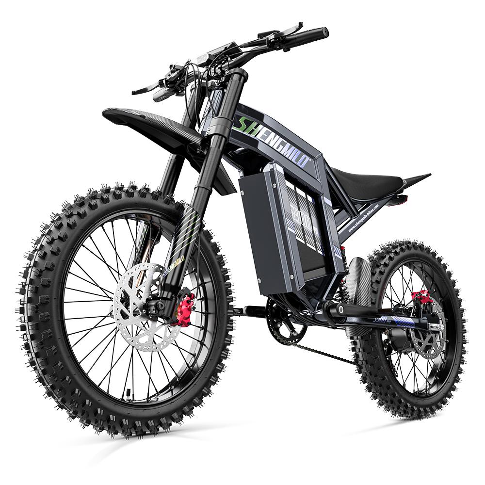 Shengmilo S900 Pro 2026 Новая модель Вездеходный Электровелосипед Запас хода 100 км Аккумулятор 60В 35Ач Высокая мощность 3000 Вт Скорость 65 км/ч Электро Горный Велосипед