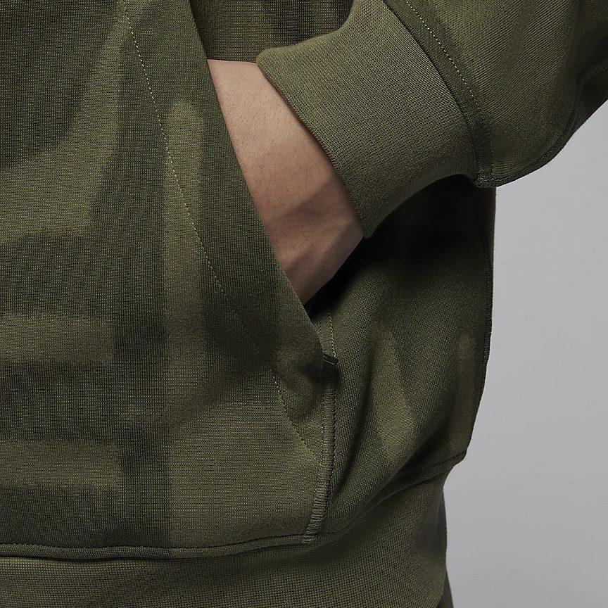 Jordan Спортивная толстовка с капюшоном на молнии для мужчин Nike Sport Hoop Fleece Dri-FIT FV8621-222