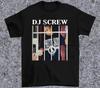 НОВИНКА Редкая DJ Screw Короткий рукав Черная Все размеры Подарок Футболка HE1063 Унисекс Футболка