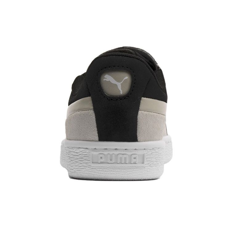 Puma Basket Crush Paris Повседневные низкие кроссовки Женские кроссовки Черный Серый 369598-03