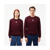 Lacoste Public Casual Crewneck Sweatshirt [burgundy]