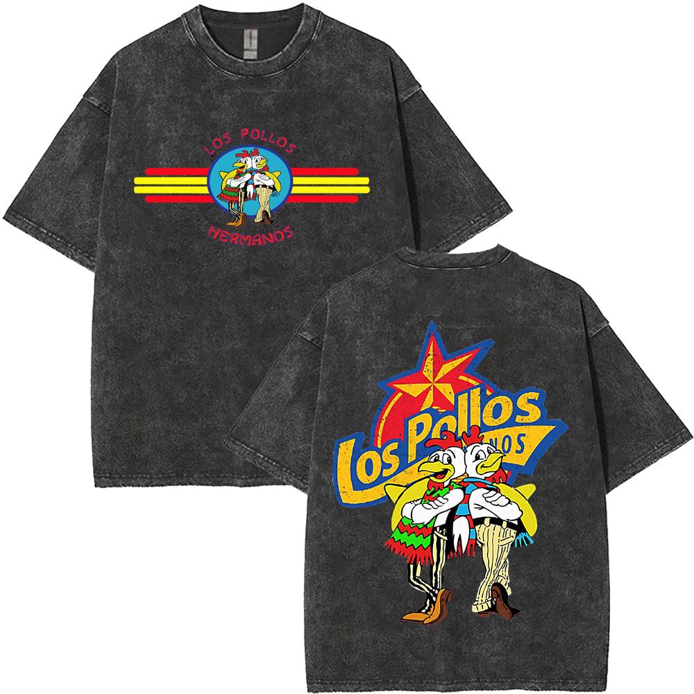 Washed Vintage Heisenberg TV Breaking Bad Stay Out of My Territory T Shirt Better Call Saul Graphic Tshirts Men Retro T Shirts