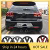 Для VW VOLKSWAGEN Новые 2 шт. Накладки на решетку радиатора/задний значок автомобиля Наклейка с логотипом Для Volkswagen VW POLO Scirocco GOLF 5 6 7 8 MK5